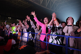 サプライズショー客席の様子