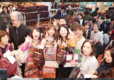 お土産配布