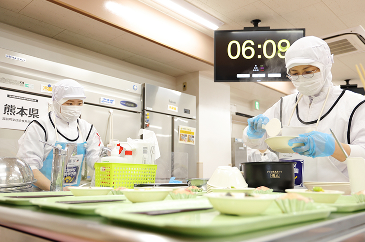 調理の様子