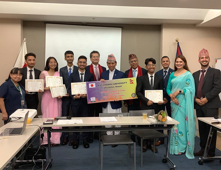 表彰式典の様子