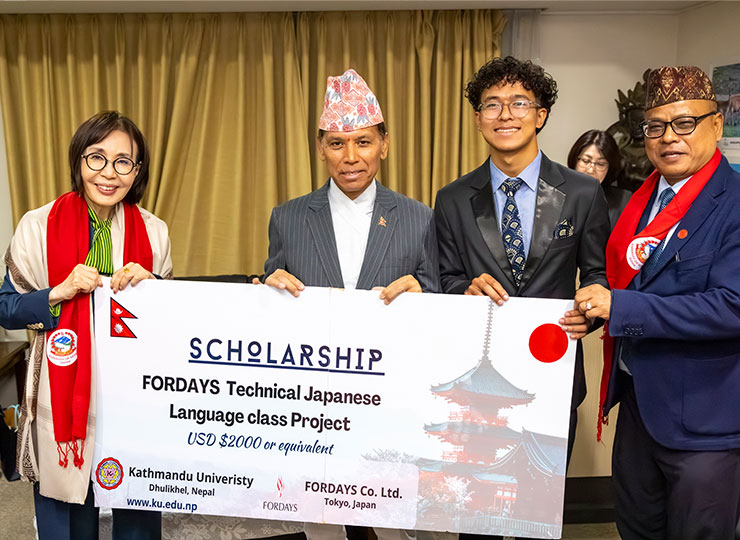 表彰式典の様子